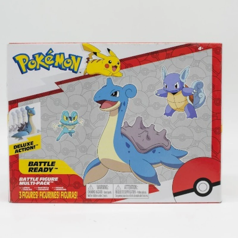 アニメポケモンラプラス車両フローキワートトルアクションフィギュアバトルセット模型玩具コレクション装​​飾品男の子女の子ギフト