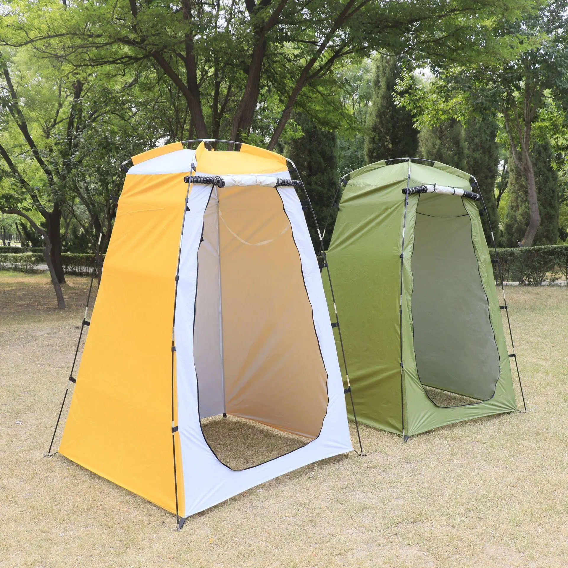 Portable outdoor instant inflatable tent, privacy camping shower toilet, changing room  # popup shade # quiet canopy setup easy