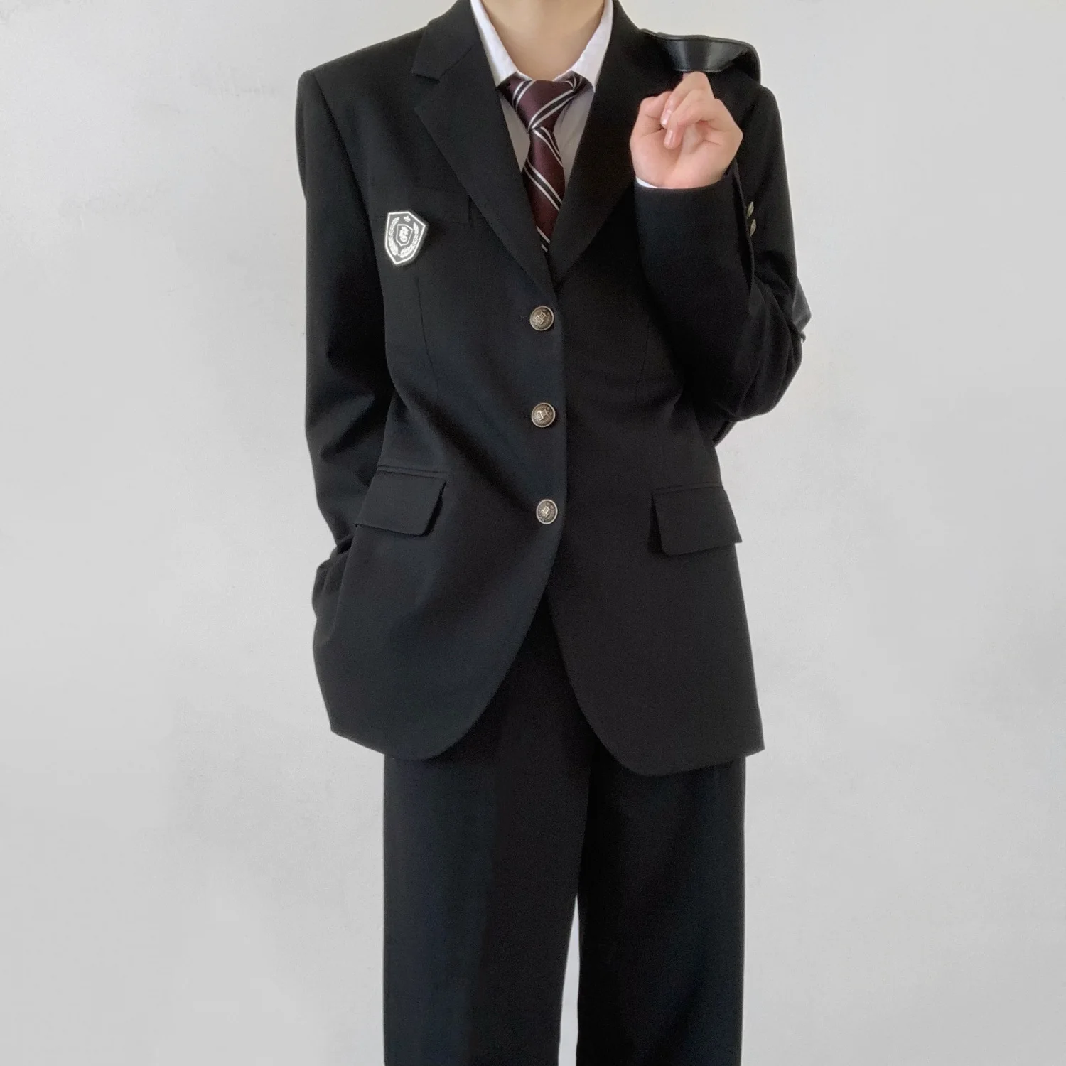 Japanese school uniform Zhongshan suit college Suzuki school uniform JK men's and women's class uniform jacket Coat