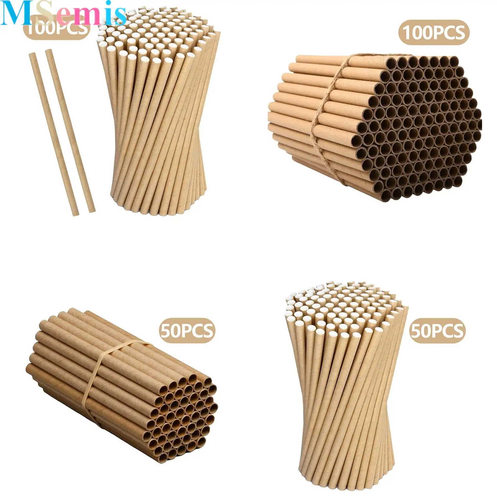 Mason Bee Nesting Tubes Set 8mm Diameter Hole Cardboard Bee House Refill Liners Cutable Easy to Replace Bee Condo Hotel
