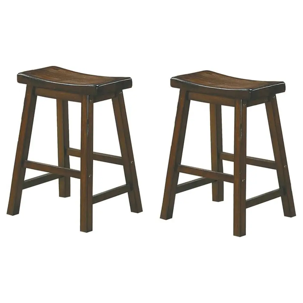 

Ba 24-Inch Height Barstool, Cherry, Set Of 2