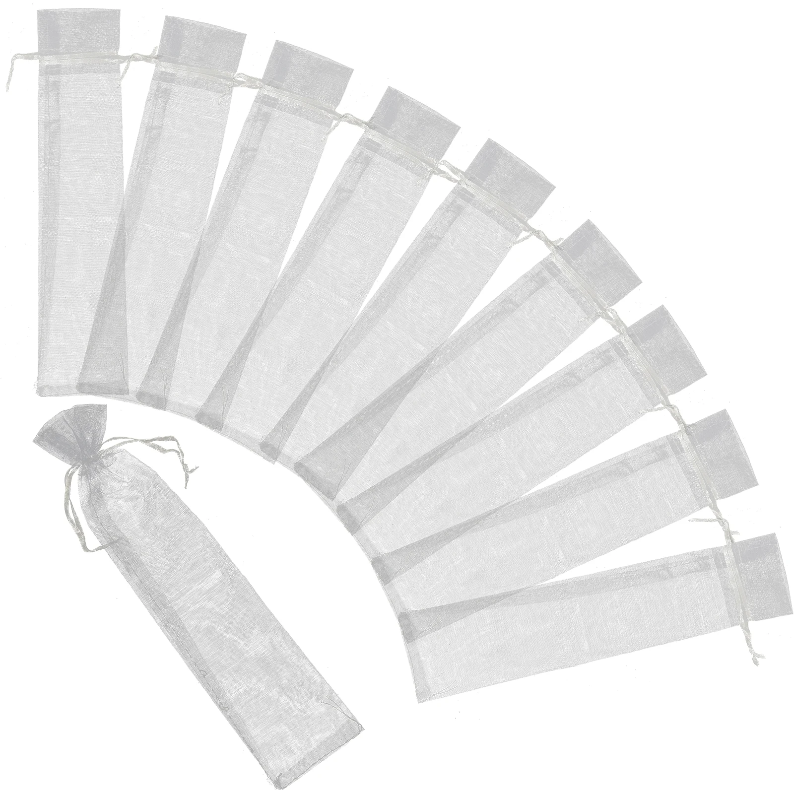 20pcs Organza Drawstring Mesh for Candy Cookies Chocolates Party Wedding Favor Organza Gift Bags Bags Storage Bag