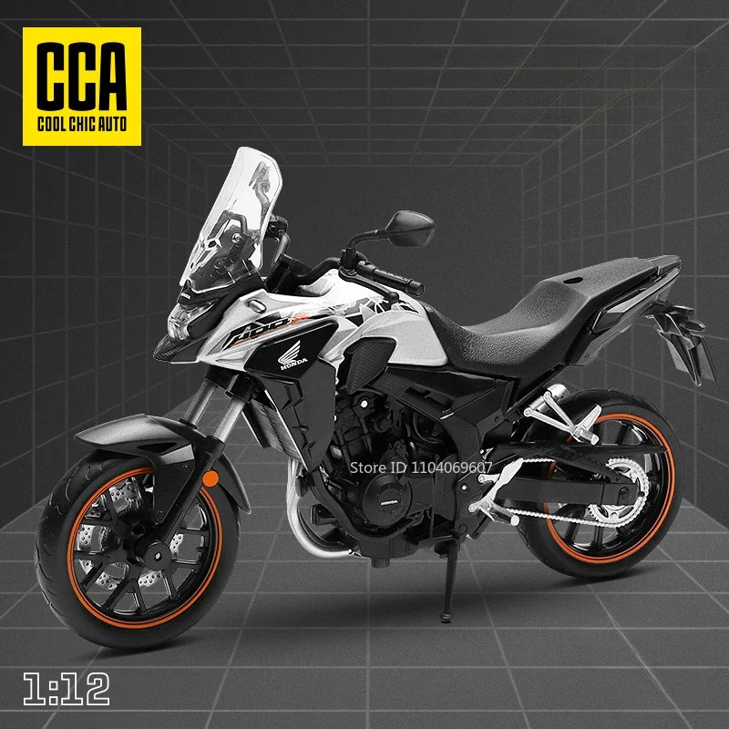 1:12 ‌ Honda ‌ CB400X Spielzeug-Motorradmodelle, Legierung, Druckguss, BMW R1250GS, Stoßdämpfung, Vorderrad, Lenkung, Sammlung, Motorräder – Detail 1