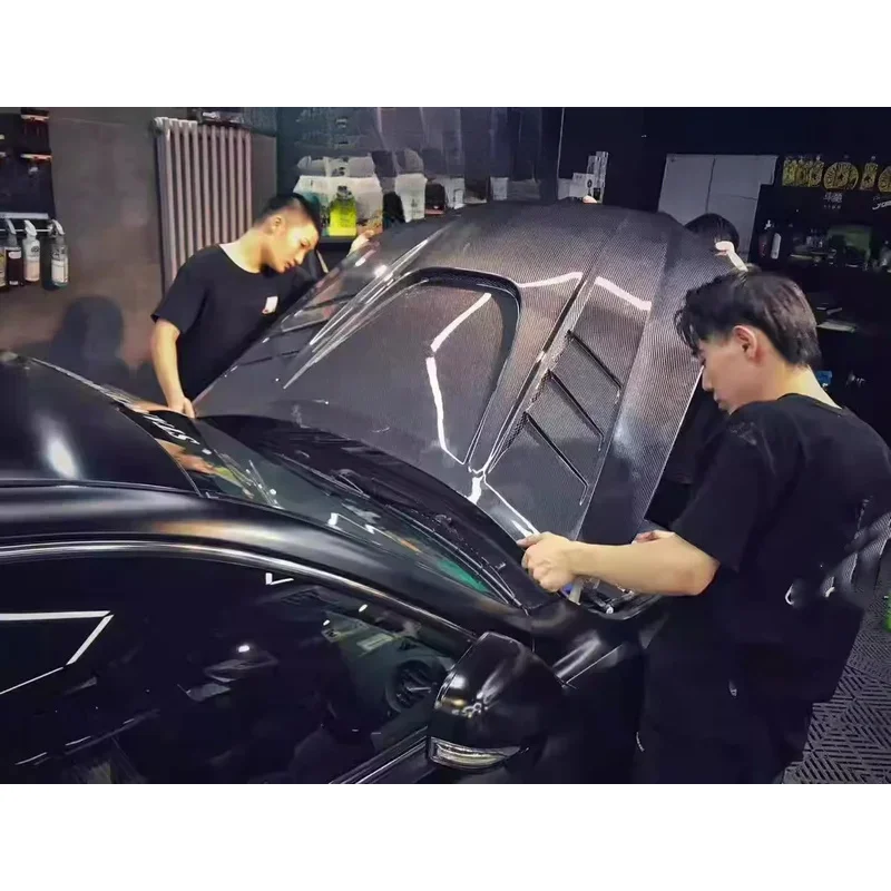 Car Accessories Lightweight Carbon Fiber Front Hood Tuning Replacement Body Kit for is300 is250 2006-2011