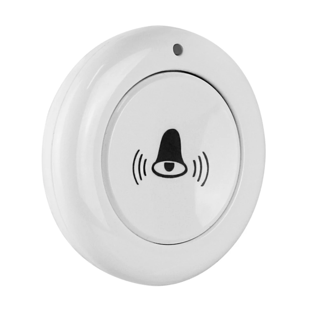 USB ปุ่มโทรฉุกเฉิน 433MHZ ประตูอัจฉริยะ CHIME สัญญาณไร้สายฉุกเฉิน Doorbell One-Key ALARM สําหรับ Home