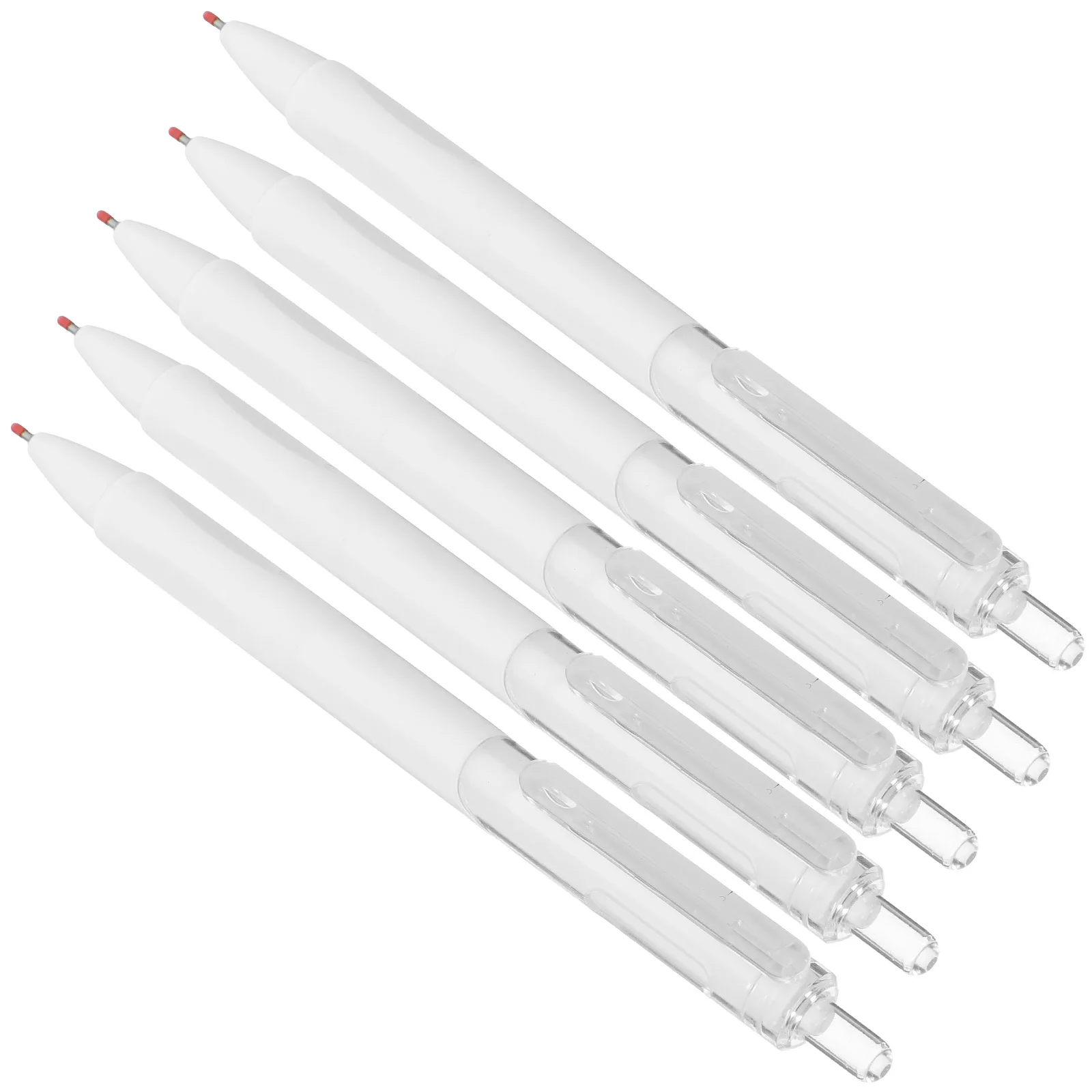 

5Pcs Gel Ink Pens Fast Drying Smooth Writing Office School Stationery Supplies for Homework Signing Greeting Cards Coloring