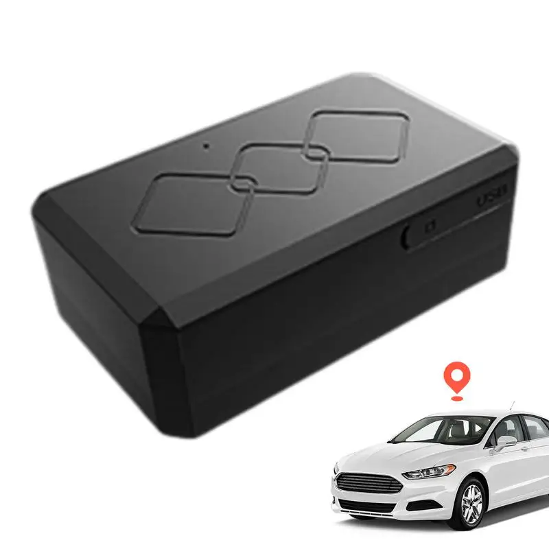 Car GPS locator ABS anti-theft and management tracker  with strong magnetic adsorption USB External power supply for Car