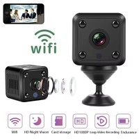 X6 Mini WiFi IP Camera HD 1080P Wireless Security Surveillance Micro Cam Night Vision Smart Home Sports Monitor Home Camera