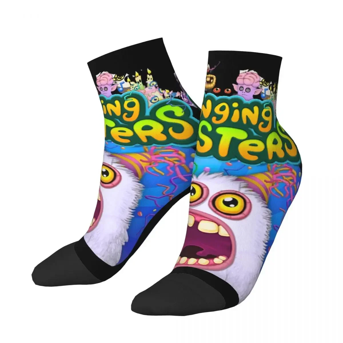 Wubbox My Singing Monsters Socks Harajuku Super Soft Stockings All Season Socks Accessories for Man's Woman's Gifts