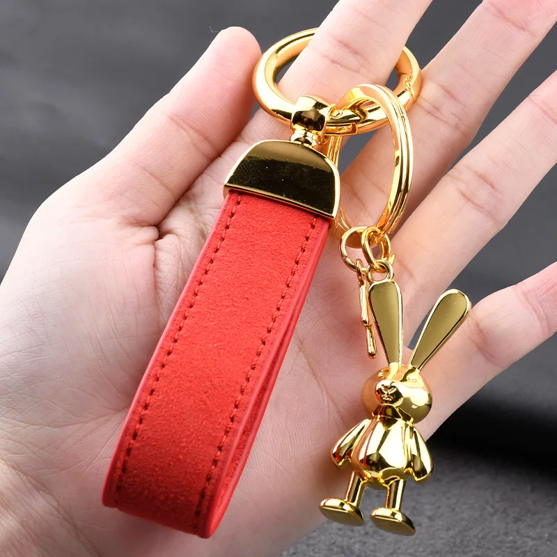 Wholesale 4pcs/set Premium Keychain Exquisite Pendant for Men Personalized Car Keychain Doll Pendant for Women