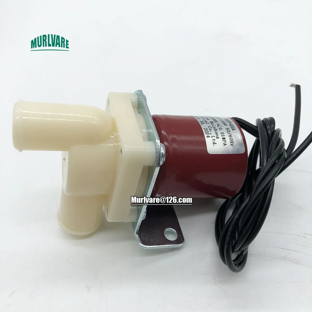 1Pcs Ice Machine Spare Parts AC100-130V 120V 50/60HZ FDP-90A Drain Valve Solenoid Valve For Ice Making Machine