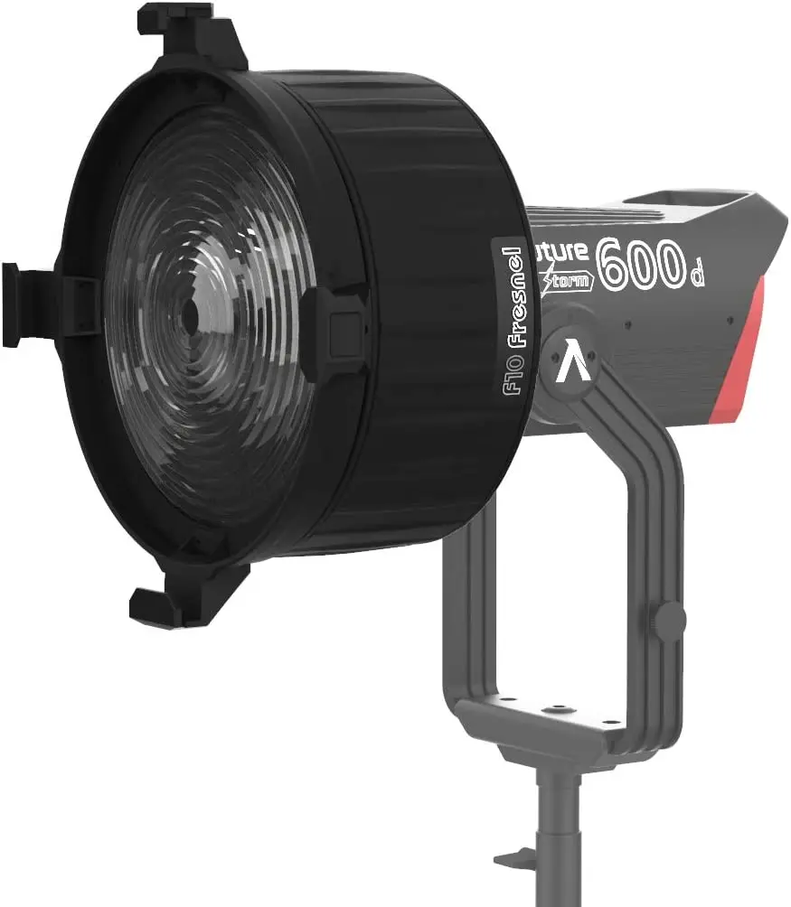 Aputure F10 Fresnel และ barndoors แนบสำหรับ Aputure LS 600D Pro แสง Aputure LS C300d II LS 300X LS C120d II