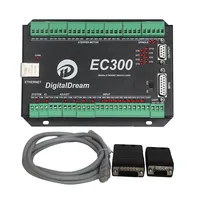 Controlador CNC Mach3 Ethernet EC300 Tarjeta de Control de movimiento de 5/6 ejes para máquina de grabado CNC para Metal y plástico