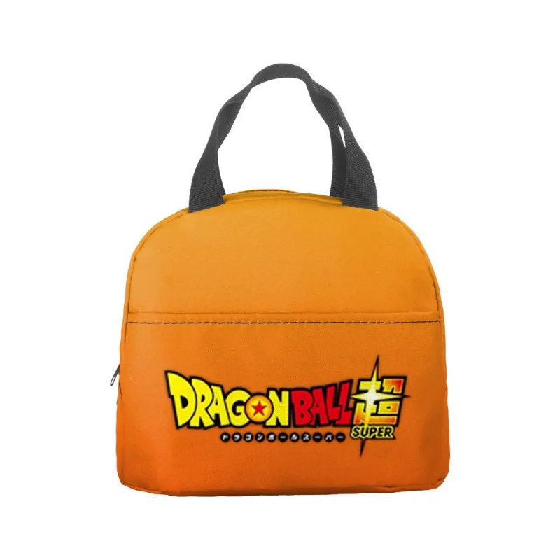 Dragon Ball Son Goku Portable Lunch Bag Anime Insulated Lunch Box Storage Bag Children\'s School Bento Lunch Bag Picnic Handbag