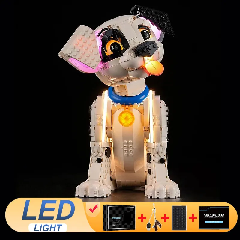 

LED Light Kit For LEGO 43269 101 Dalmatians Puppy Decorative Lamp DIY Gift (Not Include Building Blocks Bricks Kits Sets Model)