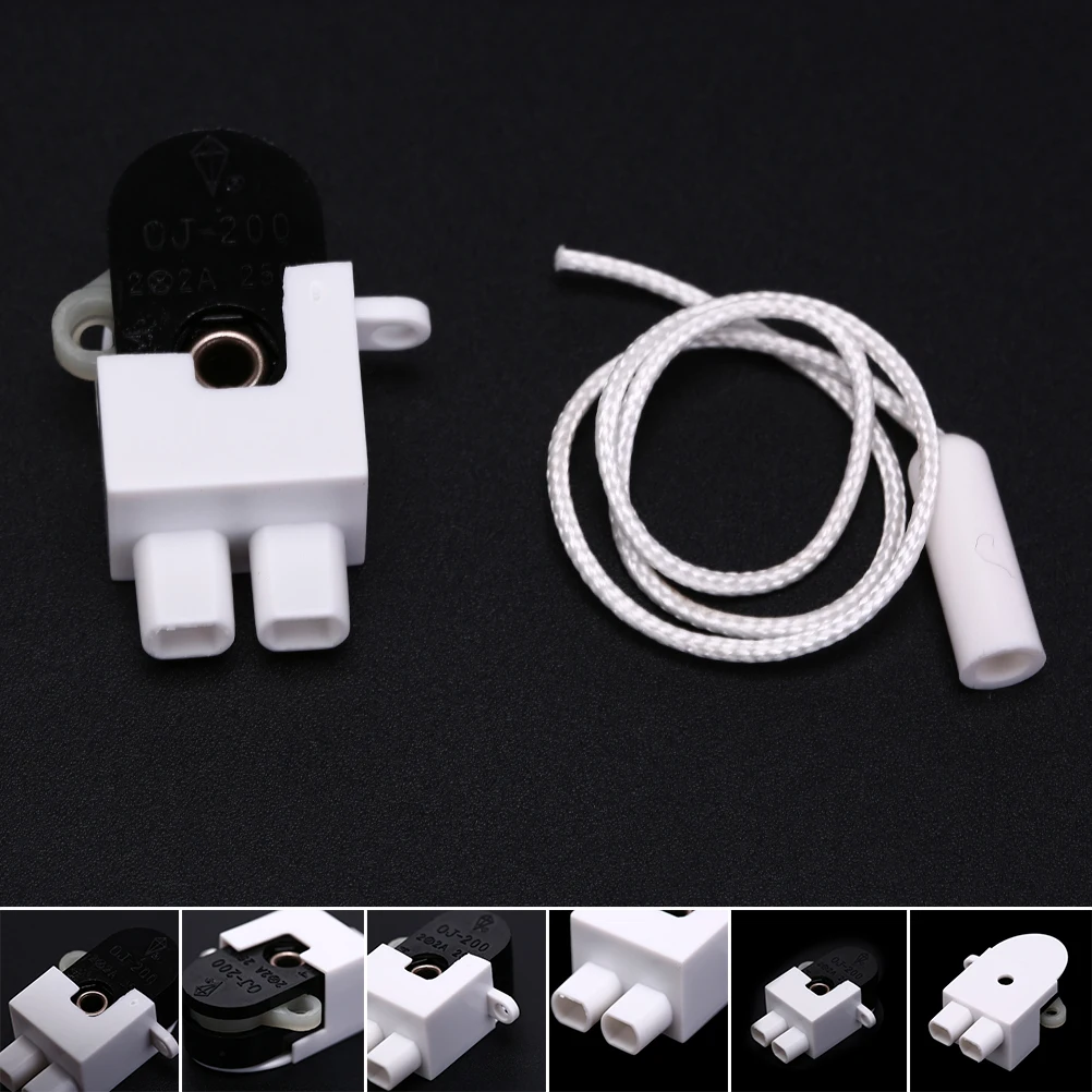 2Pcs High quality European regulation 2p 3p core wire single pull control switch