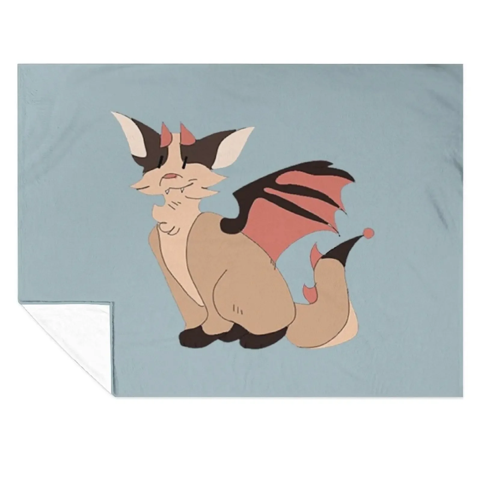 

adopt me bat dragon 1 Throw Blanket Plaid christmas gifts Plaid on the sofa Furry Blankets