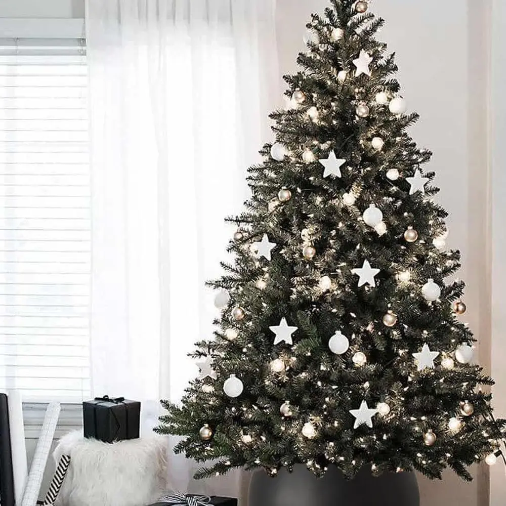 

Black Iberstone Tall Round Planter, 17 High x 21 Diameter, 15 Pot Opening, Drainage Hole, Suitable for Indoor and Outdoor Use