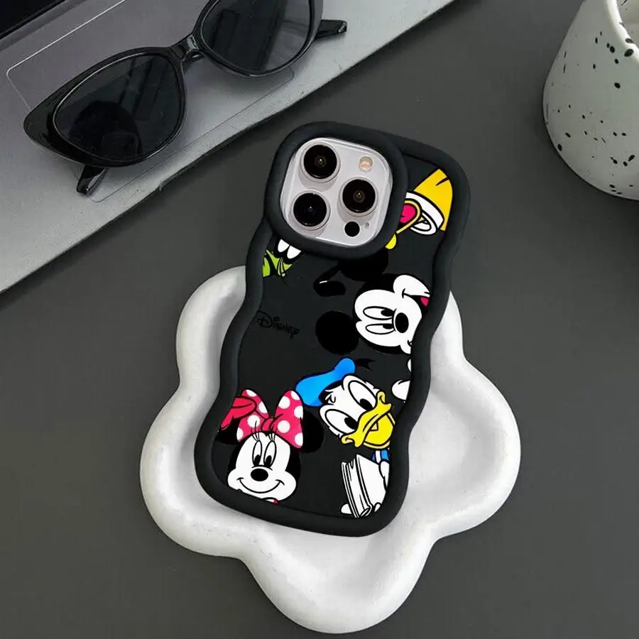 아이폰 13 14 11 15 에어 17 프로 맥스 12 16 플러스 소프트 폰 케이스 디즈니 미키 마우스 패밀리