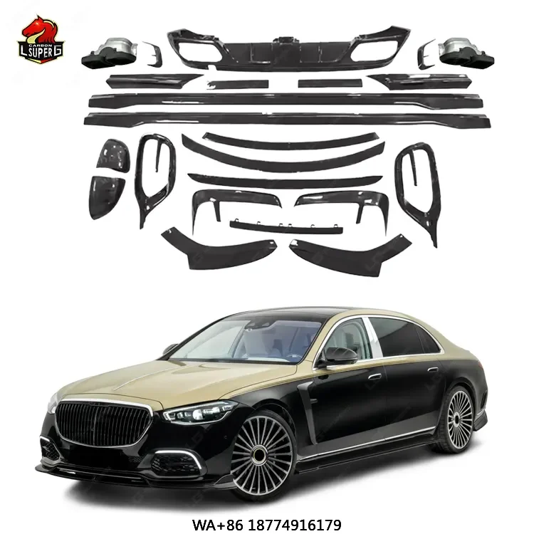 

Dry Carbon Body Kit for W223 MBH Upgrade M Style Body Kit for Cars