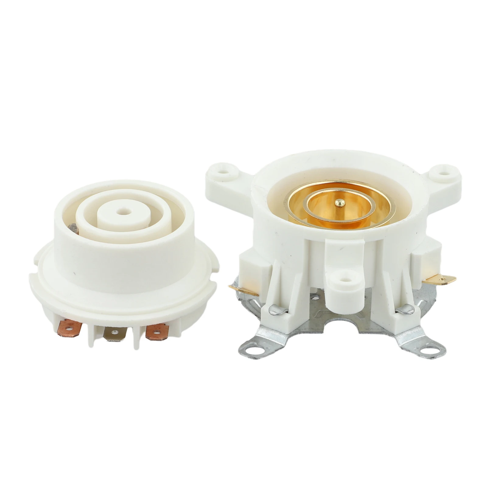 Electric For Kettle Base Thermostat Switch Connector White Red Plastic Temperature Control For Steam Handle Replacement Parts