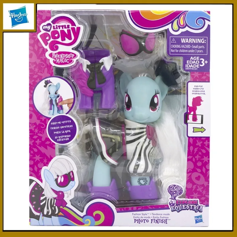 

Hasbro Original My Little Pony Anime Figure Change Clothes Finish Action Figure Toys for Boys Girls Kids Gift Collectible