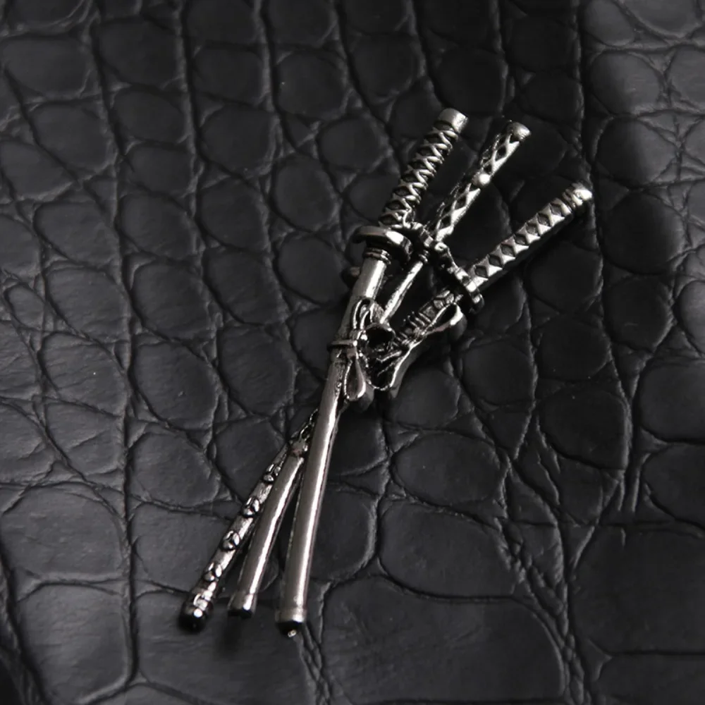 قلادة قلادة أنيمي الطرفية للرجال والنساء ، مجوهرات حفلات الشوارع ، المتخصصة ، كاتانا اليابانية ، الموضة الرجعية ، الاتجاه #4