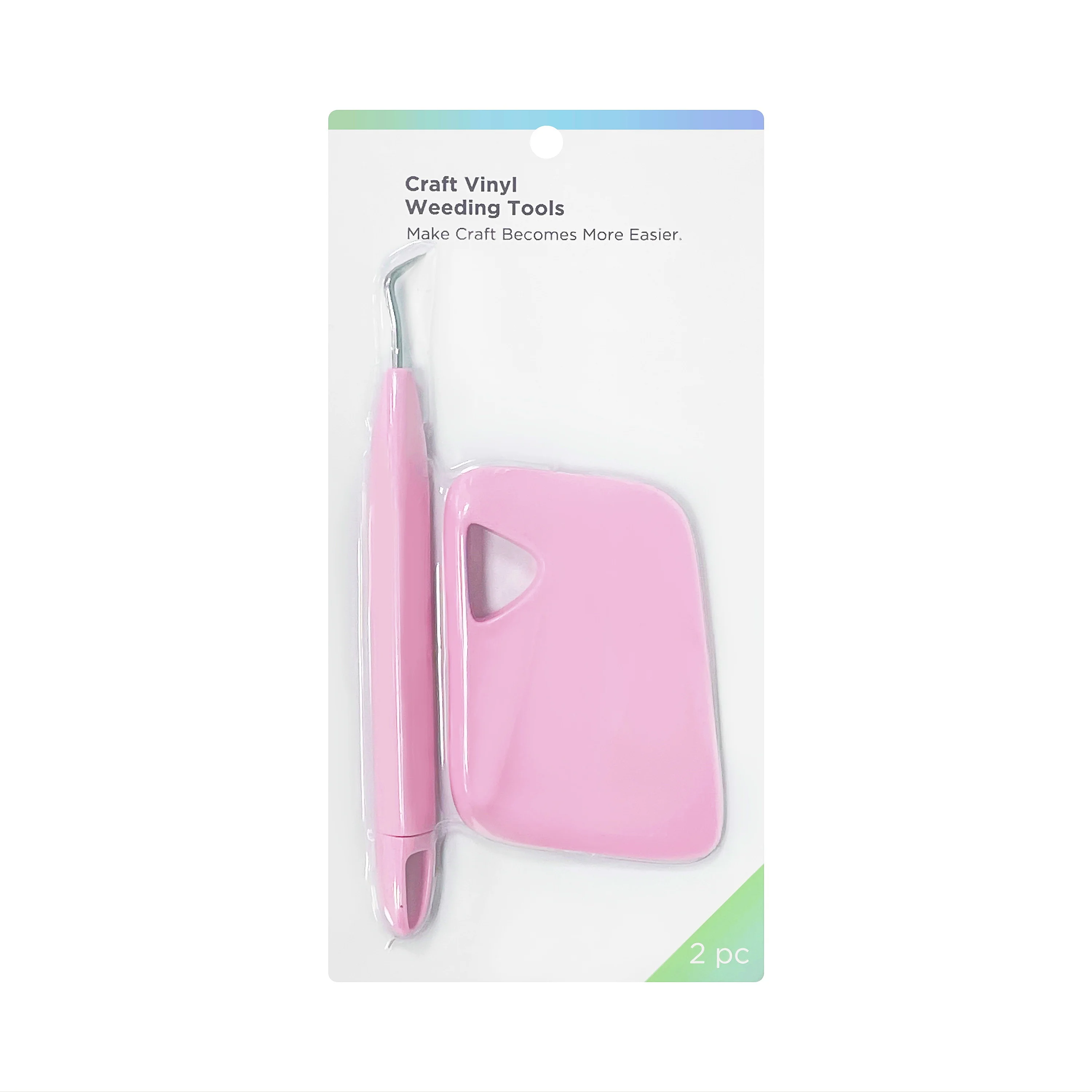 أدوات إزالة الأعشاب الضارة من الفولاذ المقاوم للصدأ باللون الوردي، مناسبة لإزالة الأعشاب الضارة من الكريكت والصور الظلية Siser & Oracal، لإزالة الأعشاب الضارة من الفينيل