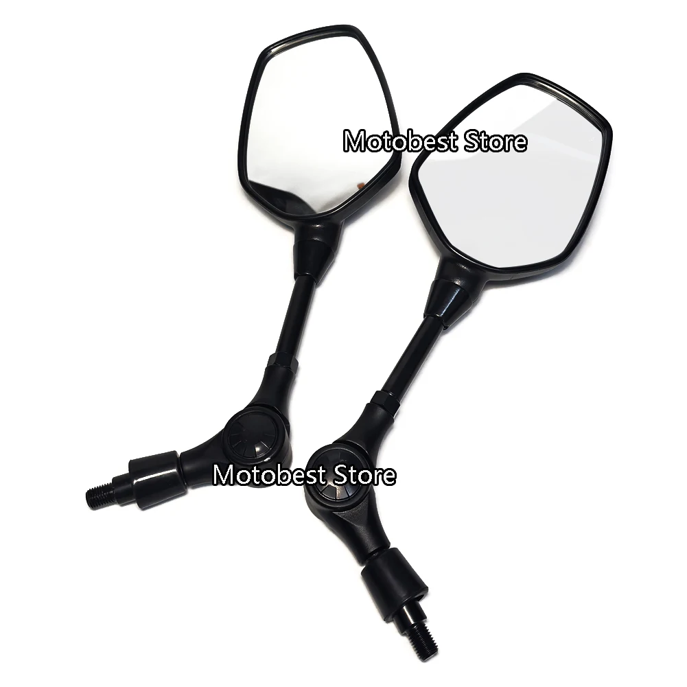 دراجة نارية مرآة الرؤية الخلفية زاوية للطي عكس المرايا الجانبية ل CFMOTO 450MT CF400-8/8A 450 MT مرآة الرؤية الخلفية الجمعية #5