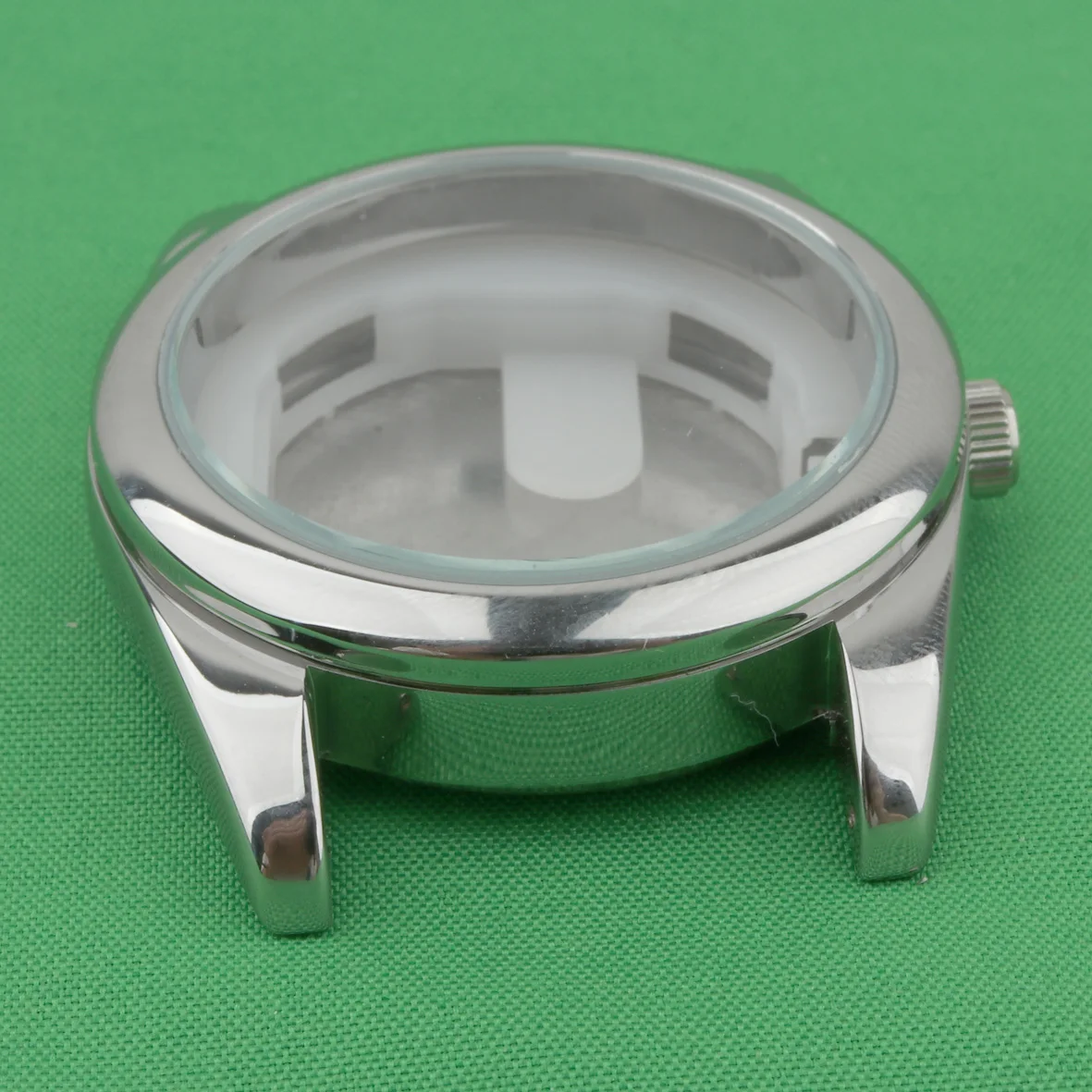 حافظة حركة VH31 vh31A حافظة بسيطة مقاومة للماء للاستخدام اليومي حافظة معدنية 37 مللي متر حافظة فضية VH60 VH65 VH61 VH64 #4