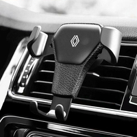 Gravity Car Phone Holder Air Vent GPS Stand Accessories For Renault Clio Koleos Megane Espace QM6 Kadjar Captur Scenic Fluence