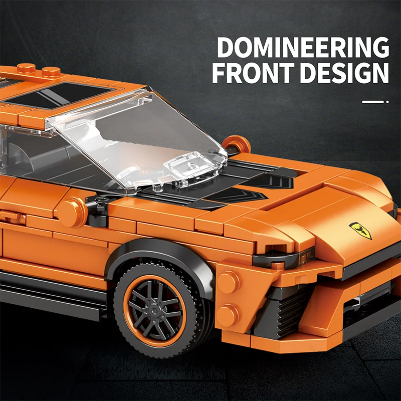 690 Samochód Model w Skali 1:24 Mini Klocki Konstrukcyjne 408 Elementów MOC City Kreatywne Klocki Techniczne Zabawki Edukacyjne Prezent dla Chłopca