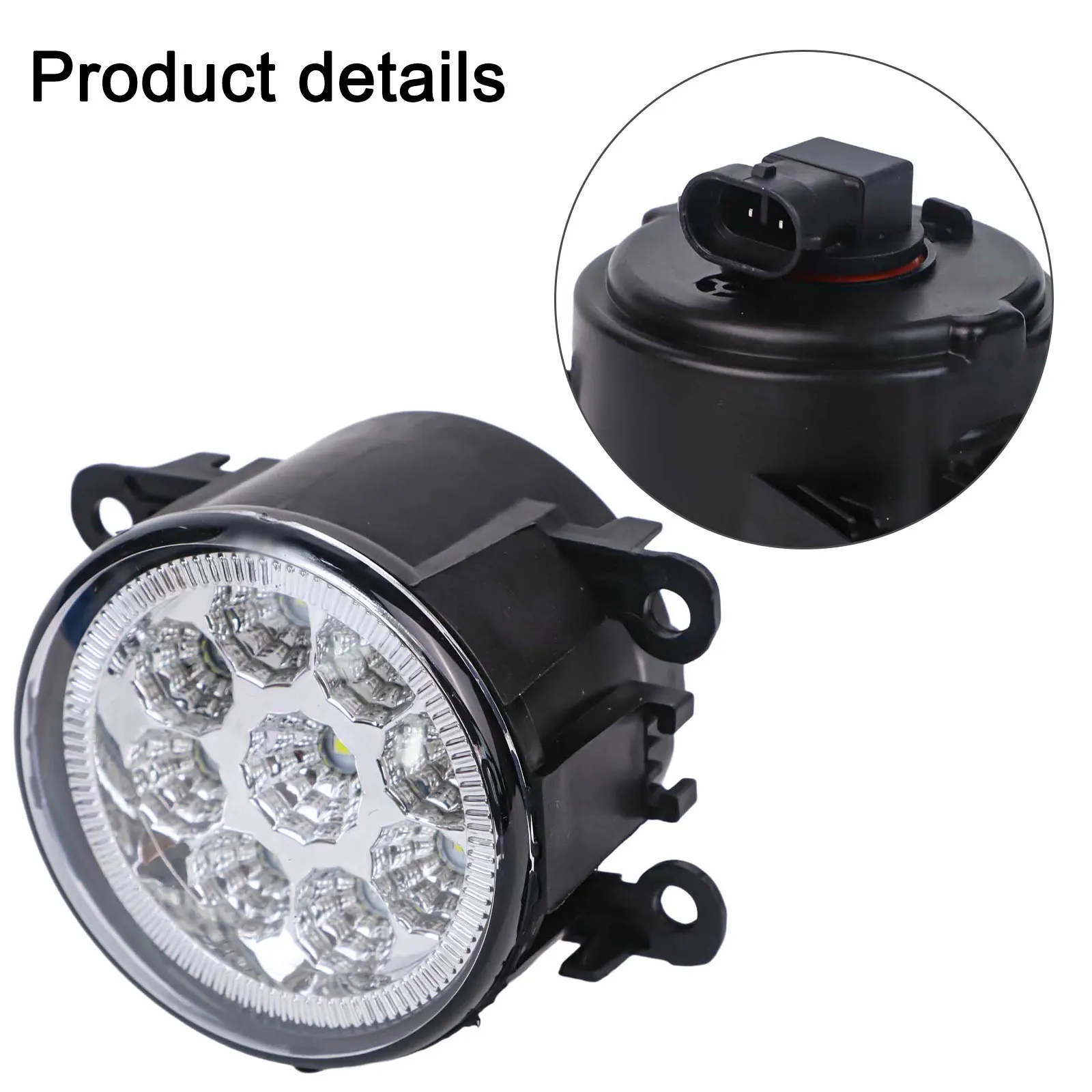 

1pcs L&R LED Fog Lights 4F9Z15200AA For Legacy For Nissan For Ford For Suzuki For Focus For Fiesta For Fusion For Explorer