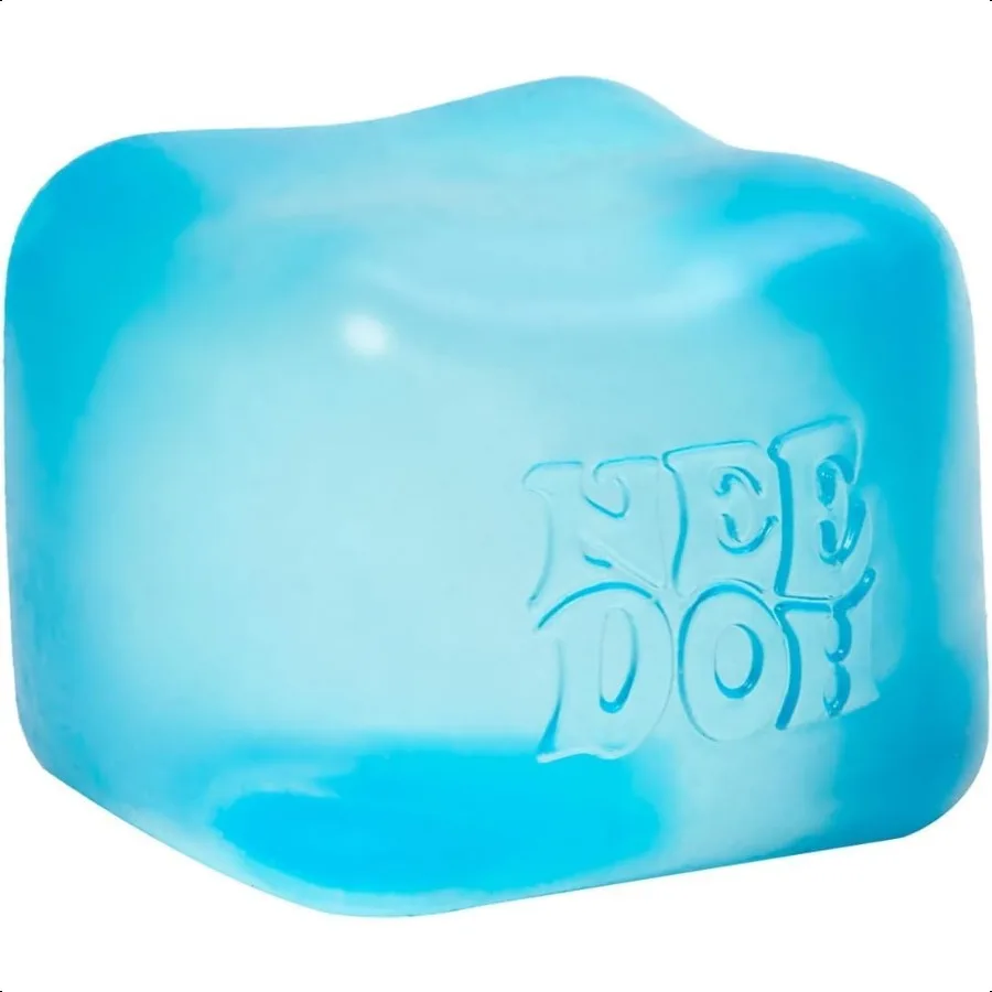 

Сенсорная игрушка для сжимания Schylling NeeDoh Nice Cube с кубиком 2.25 Solid Squish