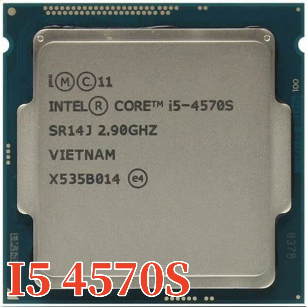 Original Intel Core I5 4570S SR14J CPU 2.90GHz 6M 65W 22nm LGA1150 I5-4570S 4-cores Desktop processor Free shipping