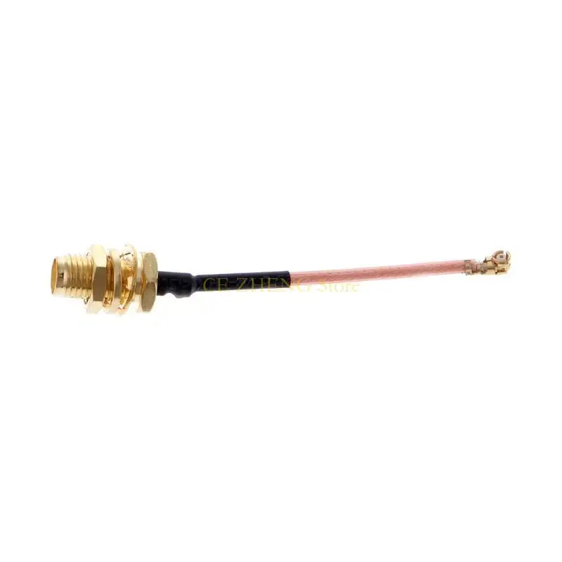 

E56B 5 PCS 5CM RG178 Удлиняющий кабель Золотой RF RINGE SMA Женский домкрат в IPEX