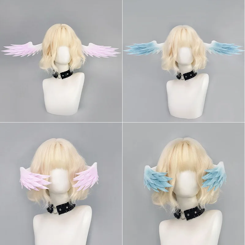 Popular Game Honkai: Star Rail Peripheral Angel Ear Feather Headwear Adjustable Headwear Cosplay Performance Props