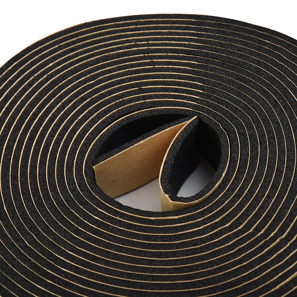 5M Car Side Door Glass Seal Weatherstrip Rain Visor Universal Auto Interior Accessories 20mm*5m*3mm