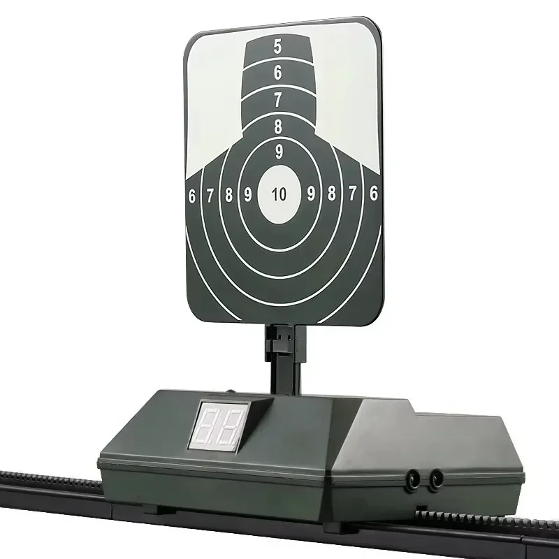 Electronic Shooting Target with Automatic Digital Scoring Reset Target Shooting of Gel Toy Gun Blaster Automatic Reset Target