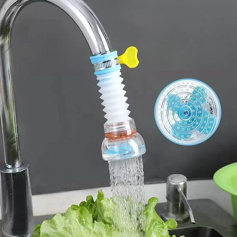 

Multifunctional Efficient Faucet Attachment 360 Degree Rotating Water Saving Bubbler Nozzle Universal Kitchen Sink Accessory