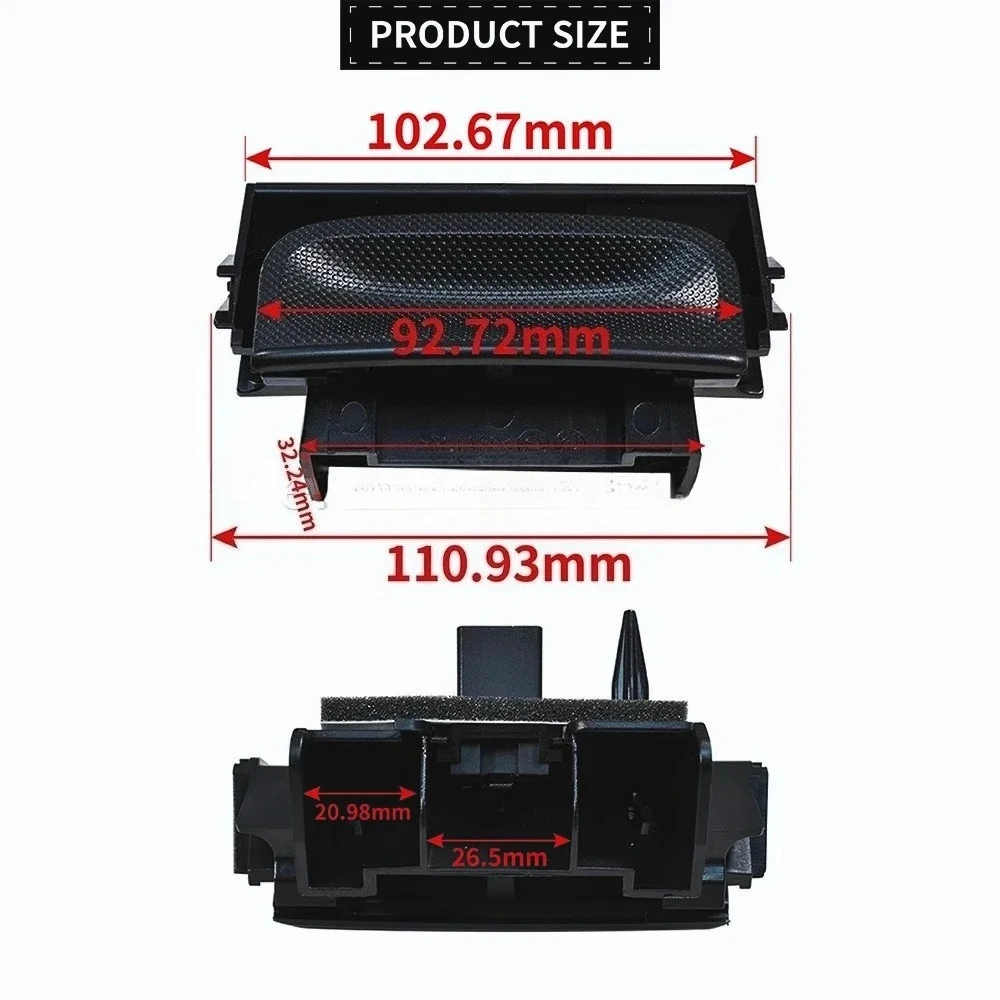 Manija Exterior de Puerta Trasera con Mini Interruptor para Citroën C4 Picasso Grand C4 Picasso 2006-2013, Piezas 8726.V7 6554V5