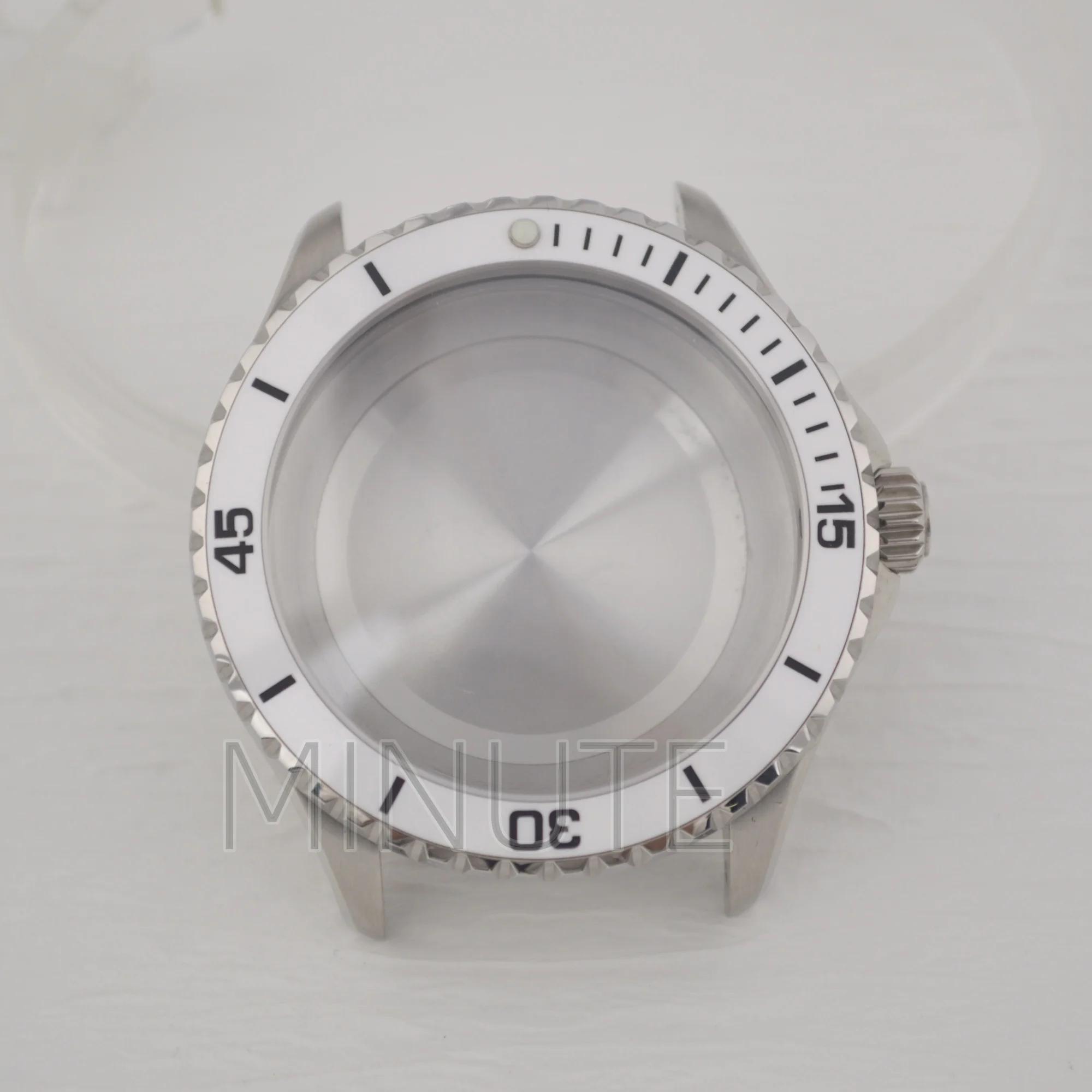 Dive 200m Waterproof Watch Case for Superocean 44mm Stainless Steel Sapphire Glass Fit NH35 Automatic Movement Watch Mod Parts