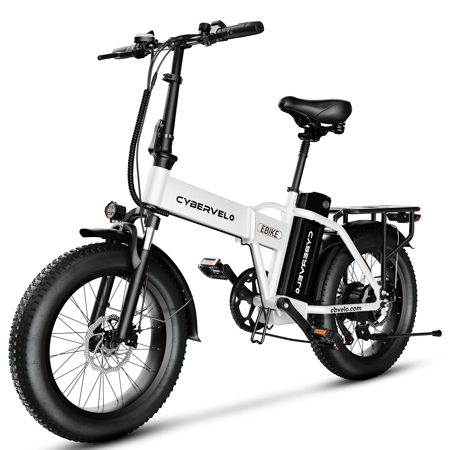 

1000W Peak 20“ Fat Tire E-Bike, 48V 20AH Removable Battery, 7-Speed shift 30MPH 80+Miles Long Range Electric Bike for Adults