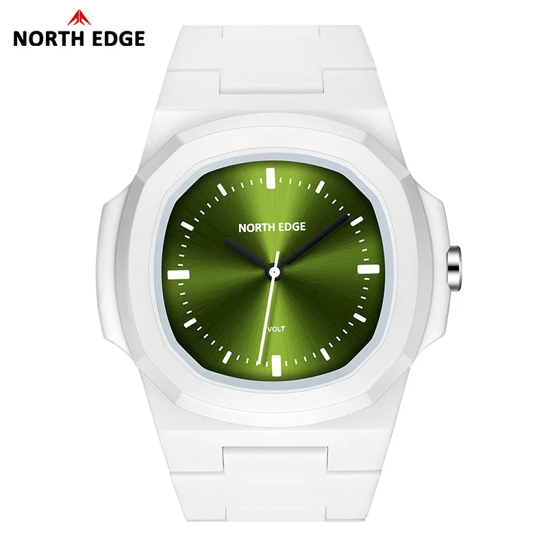Green White