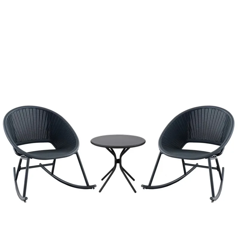 

Outdoor table and chair set Leisure mini coffee table Courtyard Balcony Garden