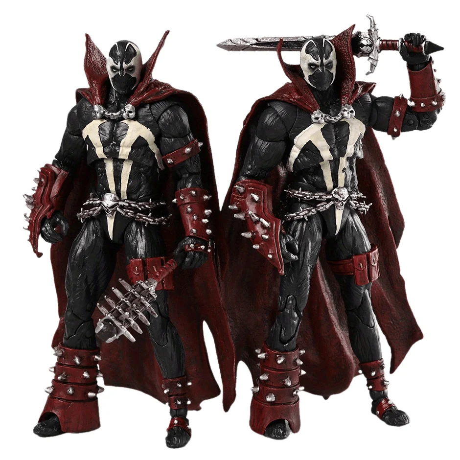 

New 18cm 7.08inch Mortal Kombat Spawn Action Figure PVC Toy Model Doll Collection Gift Decorations Gift For Kid High Quality
