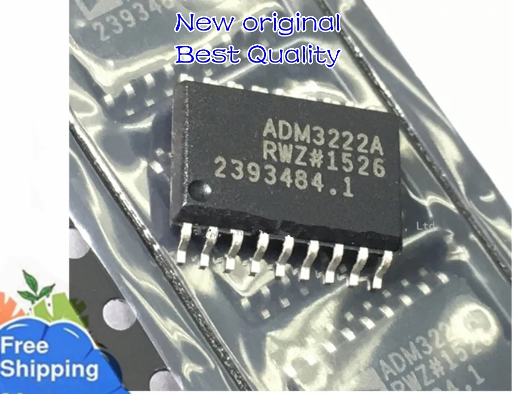 

10pcs/lot ADM3222ARWZ ADM3222ARW ADM3222 SOP-18 Available in stock