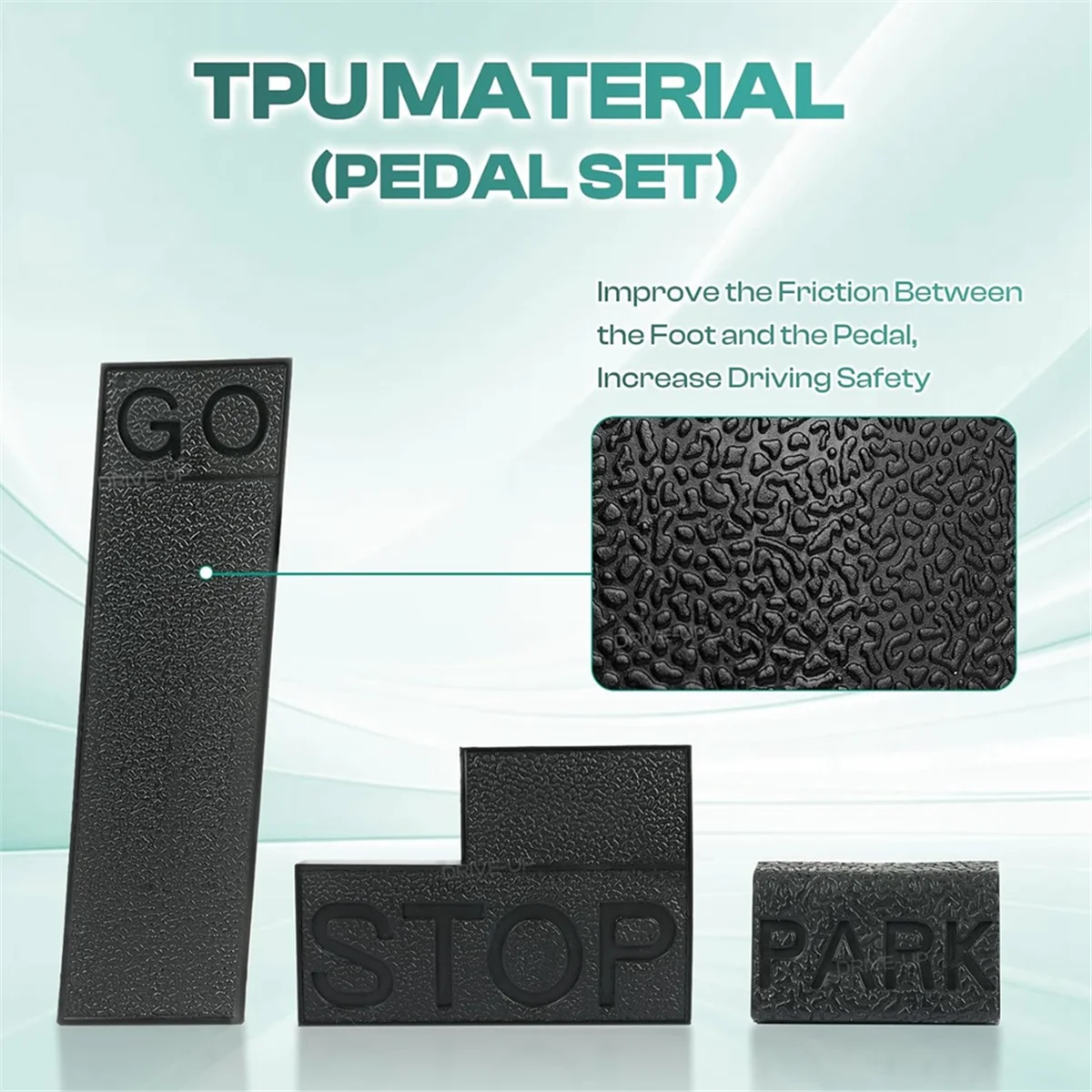 

N17R Гольф-кара, накладка на педаль акселератора и тормоза для клубных автомобилей 1981-2011, гольф-кары, 1013869 1013870 1013871