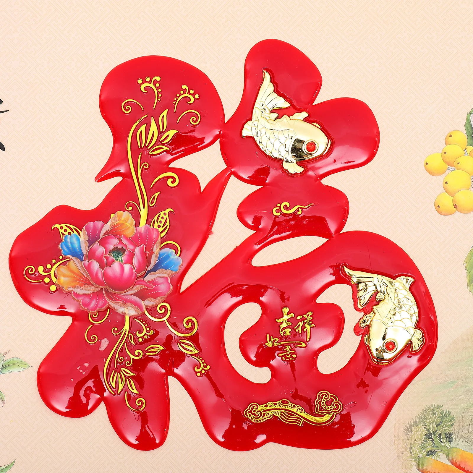 

2023 Year Of The Rabbit Wall Hanging Paper Calendar Chinese Traditional Home Office Supplies Thickened Lunar Calendar Decor
