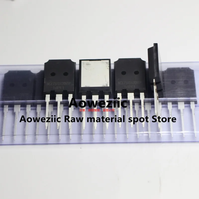 Aoweziic  2021+ 100% New Imported Original  NCE75TD120VTP  75TD120  TO-247   IGBT MOS FET 1200V 75A